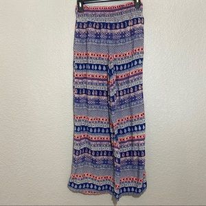 Maurices Boho Wide Leg Pants size Medium